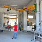 Jib Crane with articulated arm